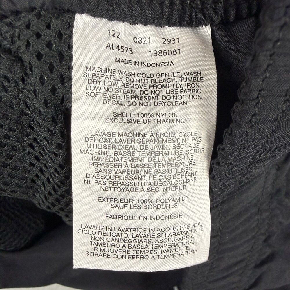 Columbia Shorts Women’s XL Black Nylon Outdoor Court 4.5” Inseam Drawstring - Picture 5 of 10